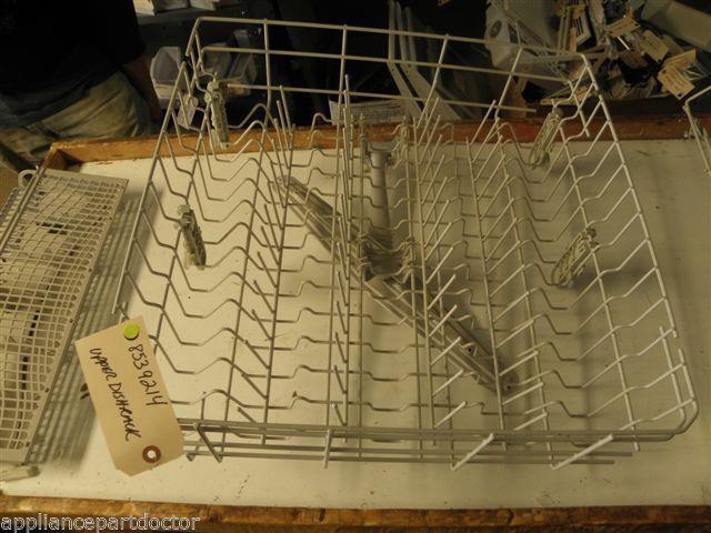 WHIRLPOOL DISHWASHER 8539214 UPPER DISHRACK USED PART F/S *SEE NOTE* WHIRLPOOL DISHWASHER 8539214 UPPER DISHRACK USED PART F/S *SEE NOTE*